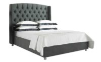 Will King Bed Side - Grey