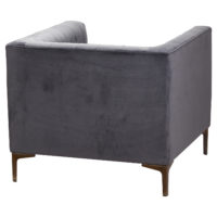 Emily Armchair Back - Grey