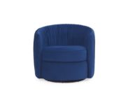 Lou Swivel Chair FR-Blue
