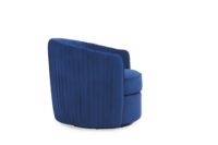 Lou Swivel Chair Side - Blue