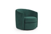 Lou Swivel Chair Side - Green